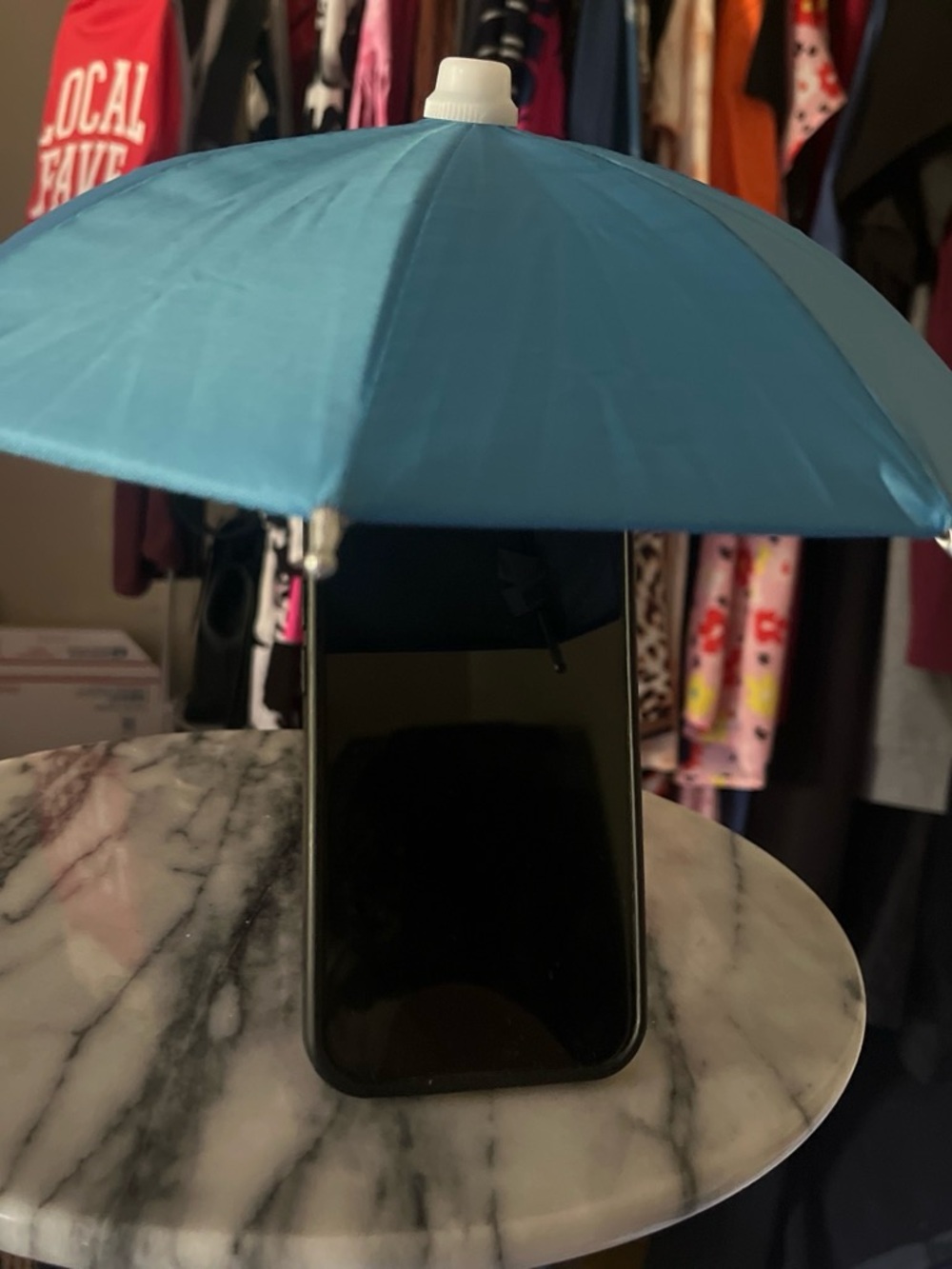 Universal Phone Umbrella Shade - Blue
